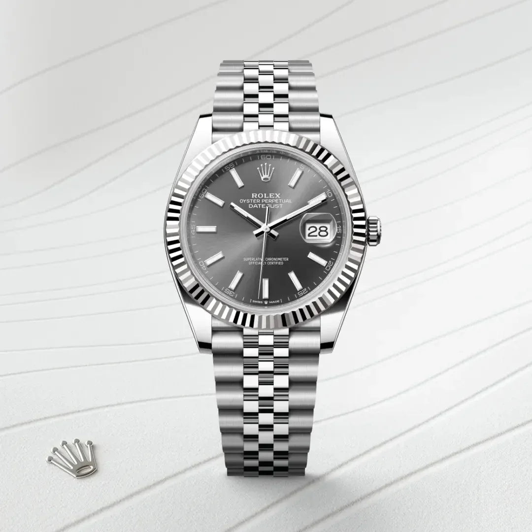 RLX Datejust 41 Acier et Or Blanc - Vue 3