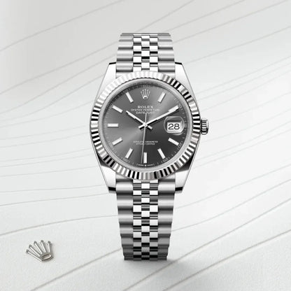 RLX Datejust 41 Acier et Or Blanc - Vue 3