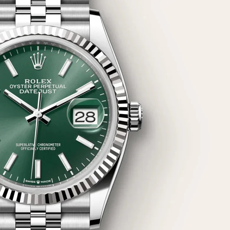 RLX Datejust 36 Acier et Or Blanc - Vue 5