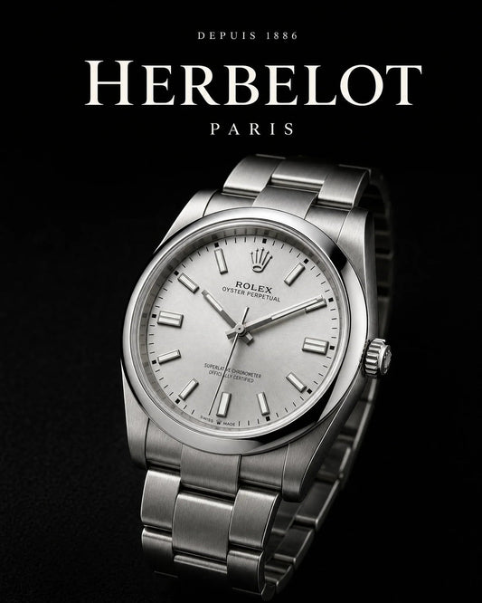 RLX Oyster Perpetual 41 Acier Oystersteel - HERBELOT Paris