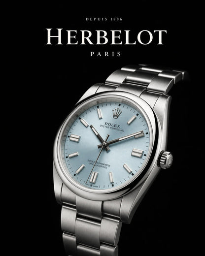 RLX Oyster Perpetual 36 Acier Oystersteel - HERBELOT Paris