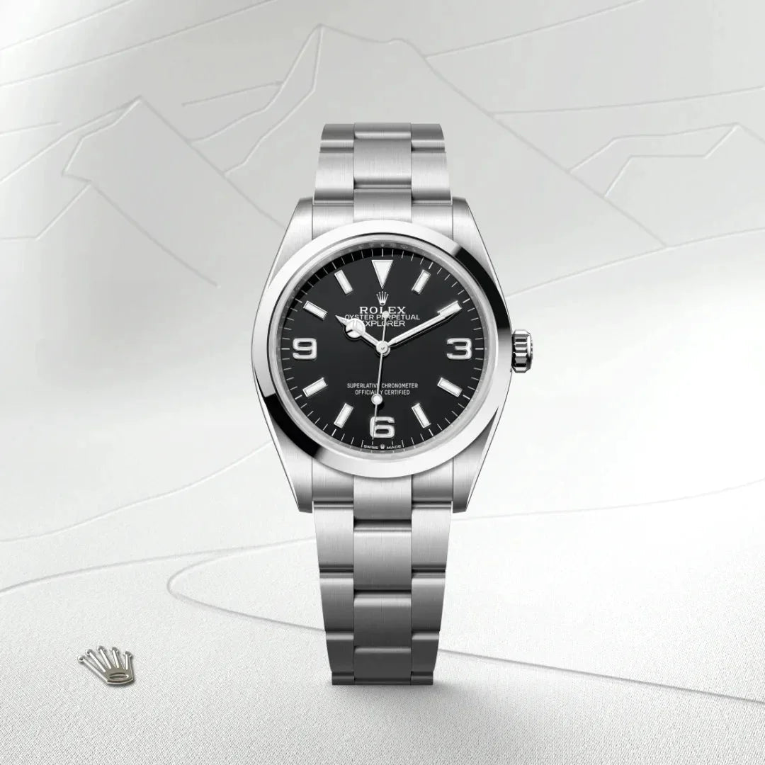 RLX Explorer 36 Acier Oystersteel - Vue 2