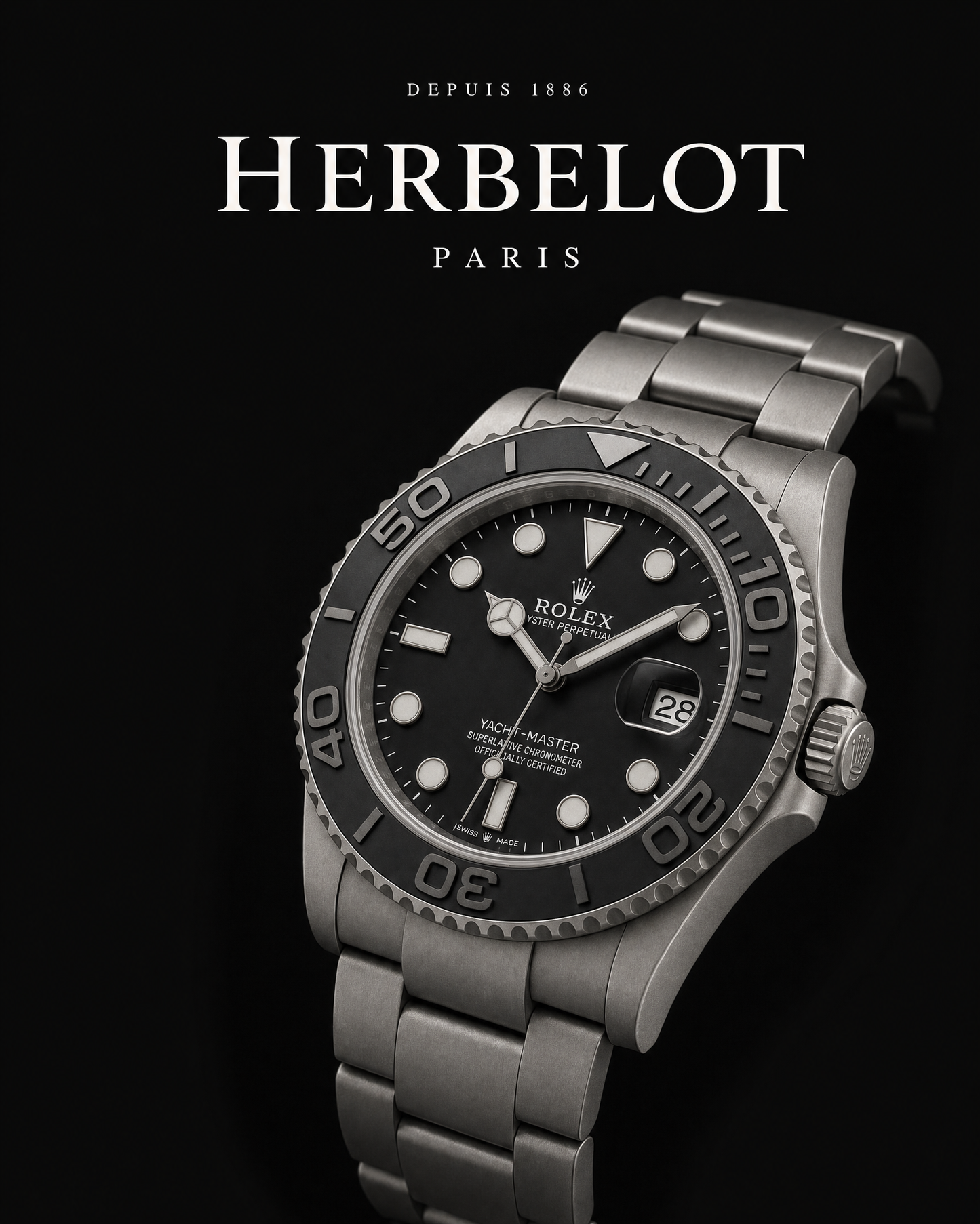 RLX Yacht-Master 42 Titane RLX - HERBELOT Paris