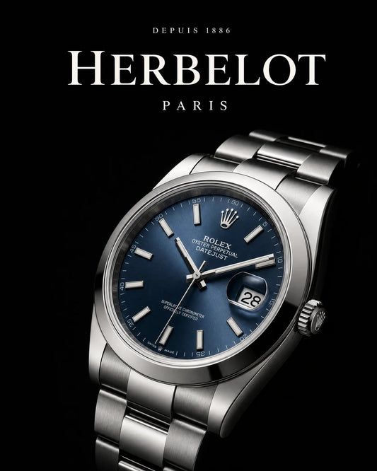RLX Datejust 41 Acier et Or Blanc - HERBELOT Paris