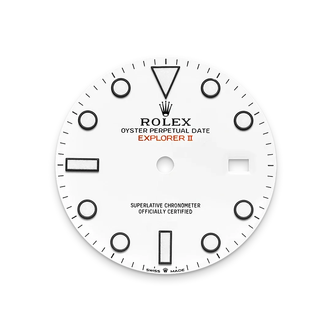 RLX Explorer II Acier Oystersteel Cadran Blanc - Vue 6