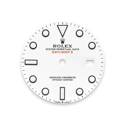 RLX Explorer II Acier Oystersteel Cadran Blanc - Vue 6