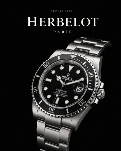 RLX Submariner Date Cadran Noir - HERBELOT Paris