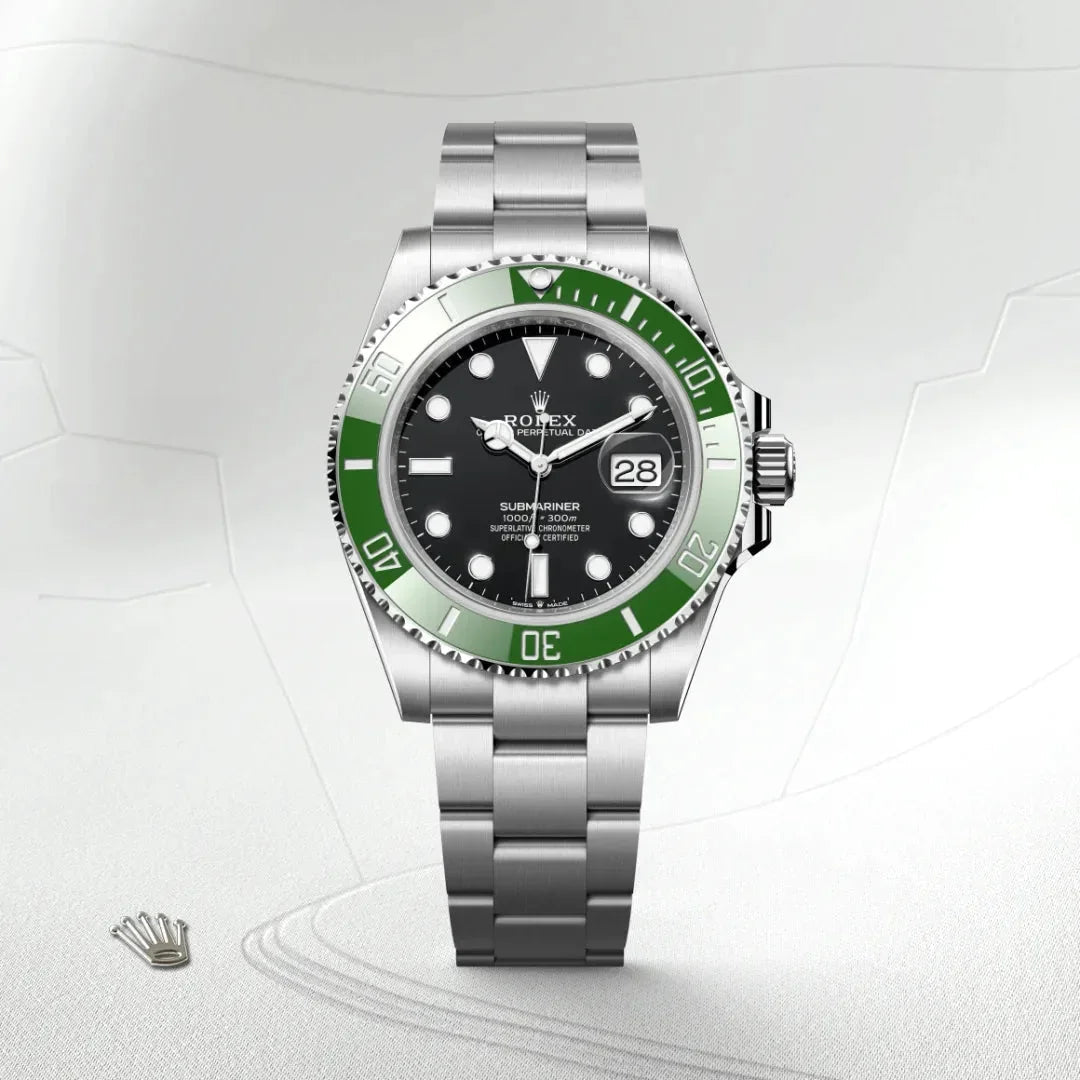 RLX Submariner Date Lunette Verte - Vue 2