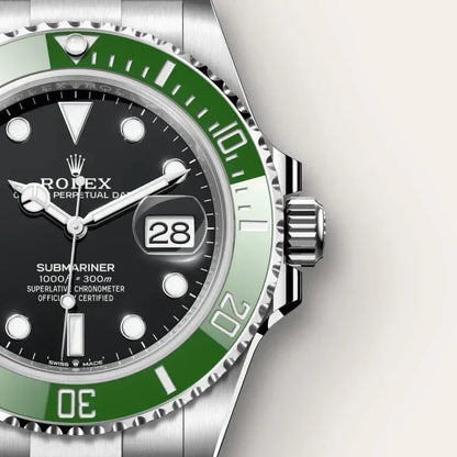 RLX Submariner Date Lunette Verte - Vue 5