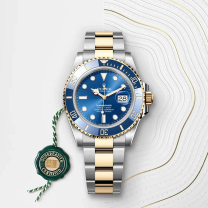 RLX Submariner Date Bicolore Or et Acier - Vue 5