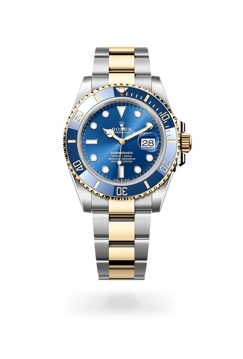 RLX Submariner Date Bicolore Or et Acier - Vue 2
