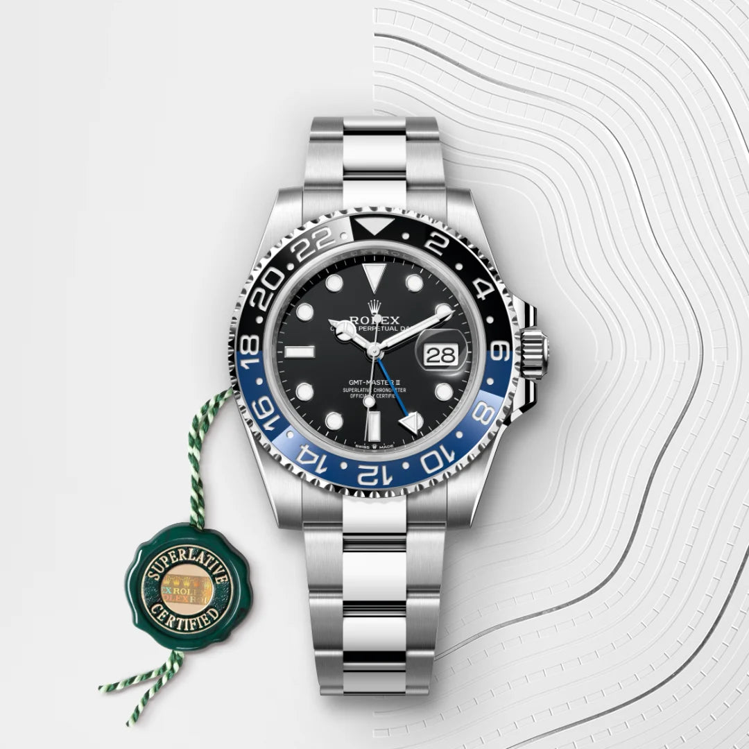 RLX GMT-Master II Batman Noir et Bleu - Vue 4