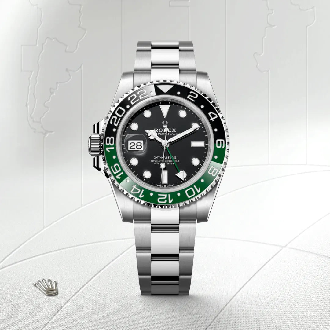 RLX GMT-Master II Sprite Vert et Noir Destro - Vue 3