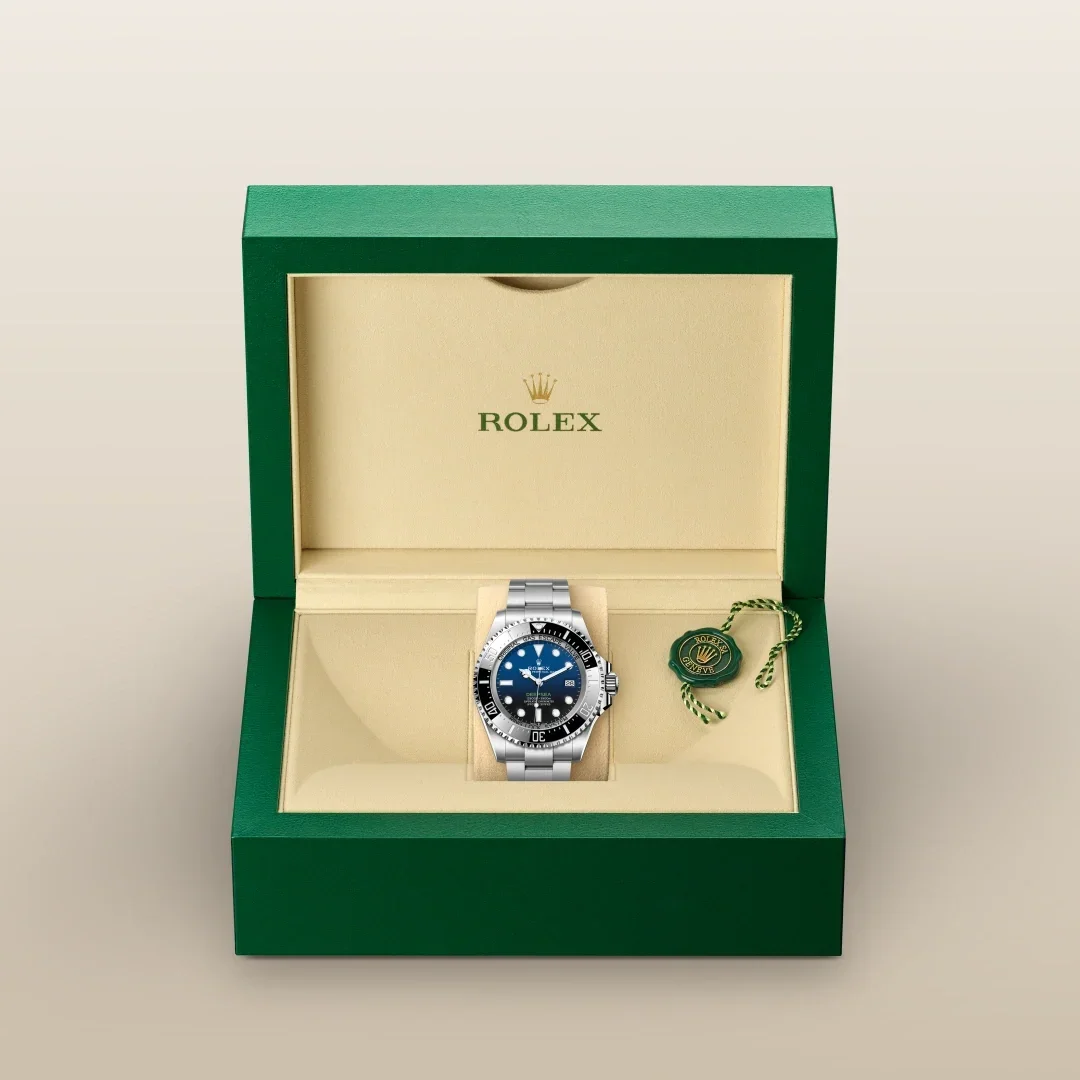 RLX Deepsea Cadran D-Blue - Vue 3