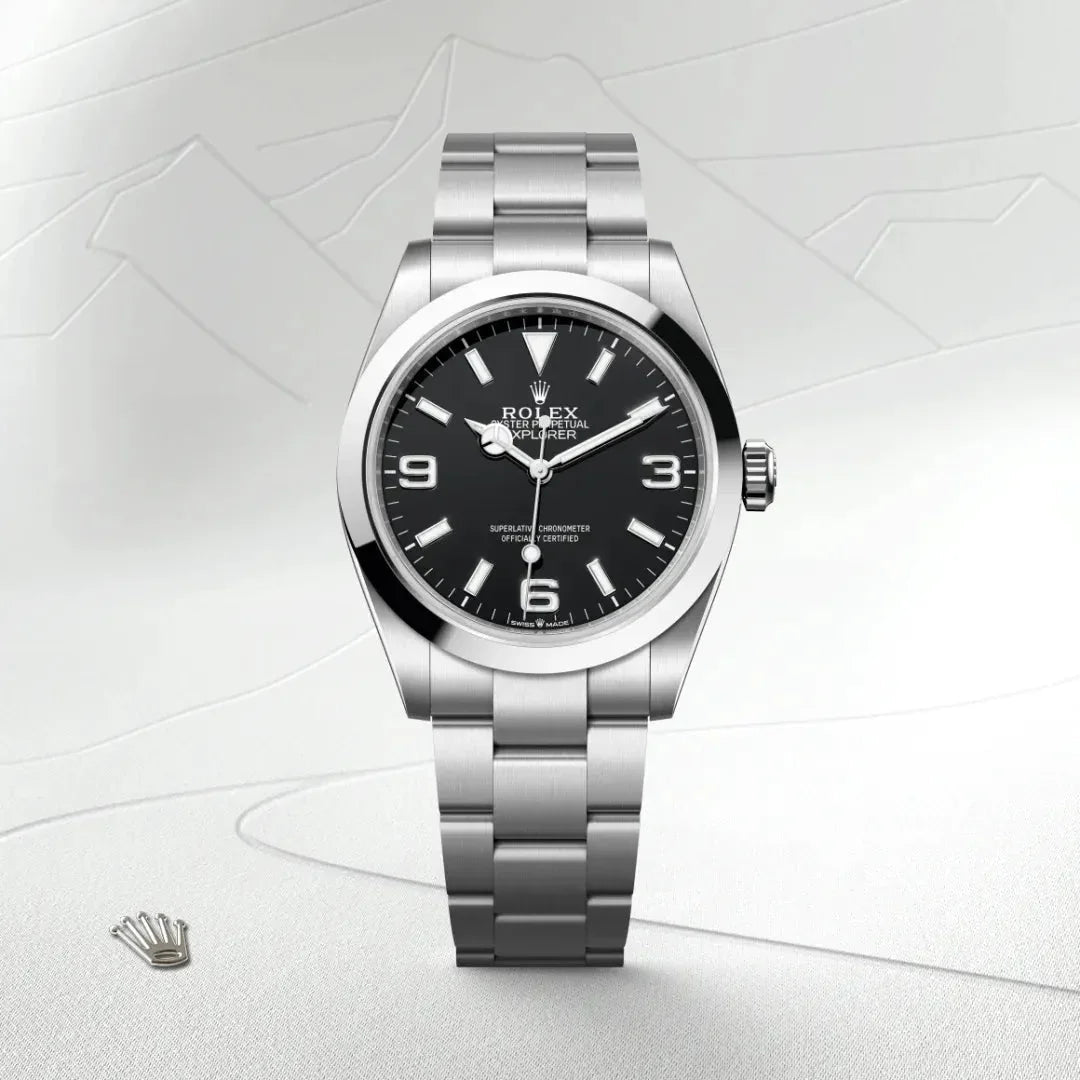 RLX Explorer 40 Acier Oystersteel - Vue 2