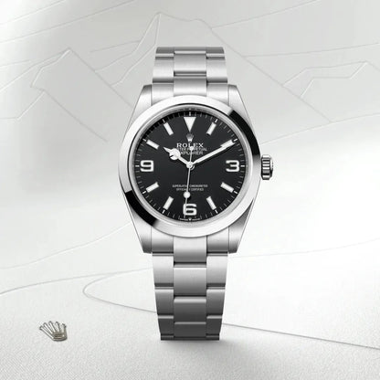 RLX Explorer 40 Acier Oystersteel - Vue 2