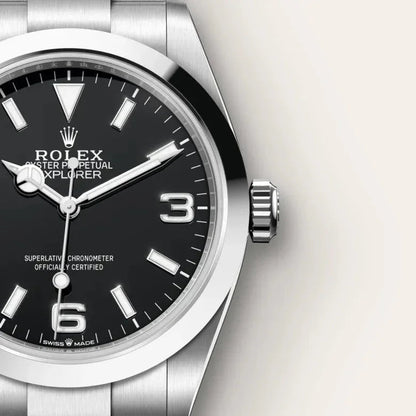 RLX Explorer 40 Acier Oystersteel - Vue 5