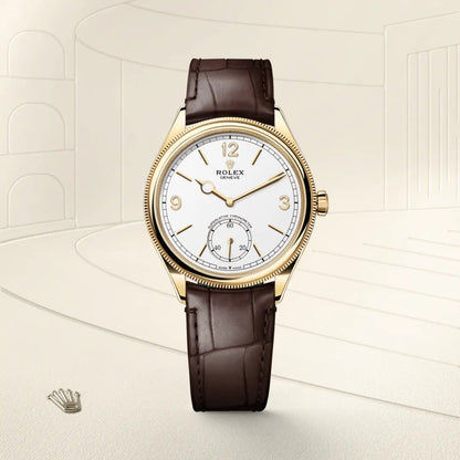 RLX Perpetual 1908 Or Jaune Cadran Blanc - Vue 3