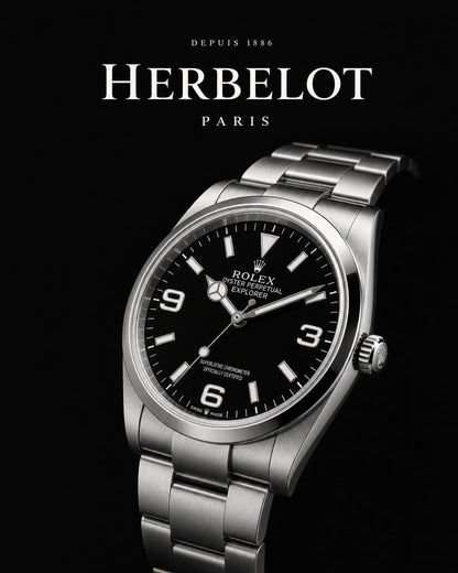 RLX Explorer 40 Acier Oystersteel - HERBELOT Paris