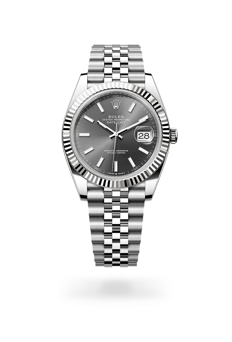 RLX Datejust 41 Acier et Or Blanc - Vue 2