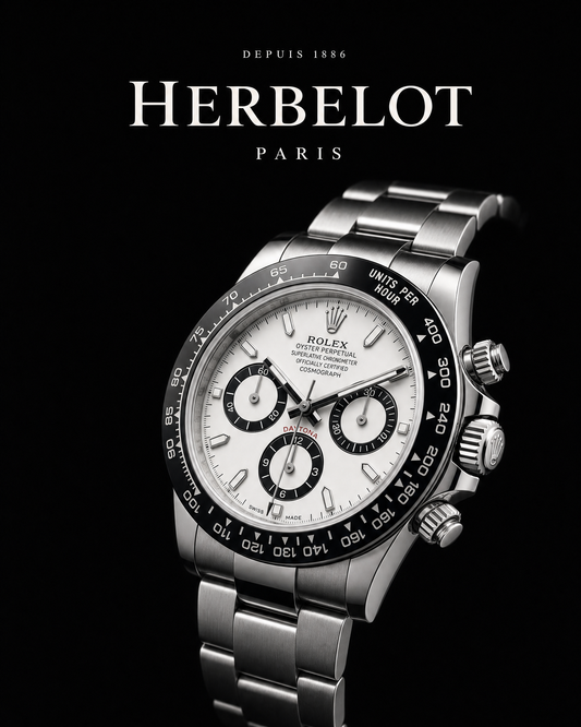 RLX Cosmograph Daytona Cadran Blanc Panda - HERBELOT Paris